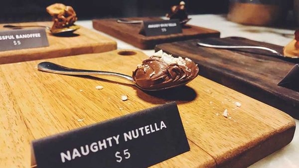 Spoonful of Sugar's 'Naughty Nutella' dessert. Image: Melbourne Cool