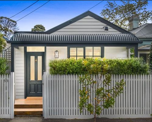 $1m in St Kilda Melbourne buys you a modest two bedroom home with a tiny corridor of a backyard.