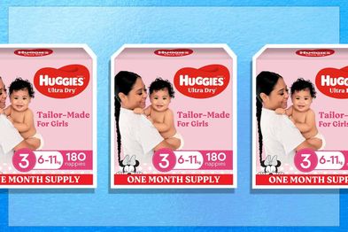 9PR: Huggies Ultra Dry Nappies Girls Size 3