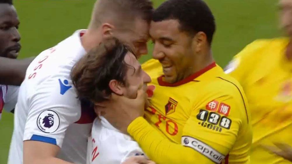 Watford's Troy Deeney gets three matches for face grab of Stoke City's Joe Allen in EPL