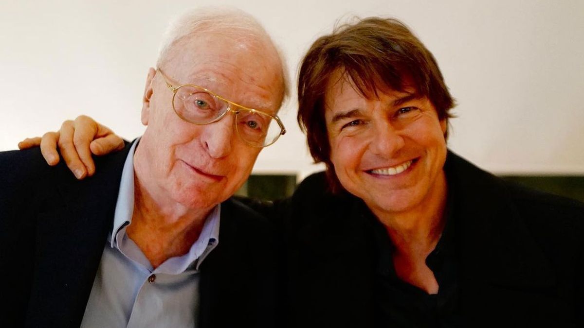 Tom Cruise celebrates Michael Caine's milestone 90th birthday after  mysteriously skipping the Oscars - 9Celebrity