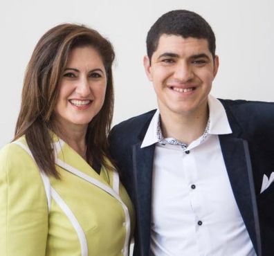 Richard with his mother Rhanda.