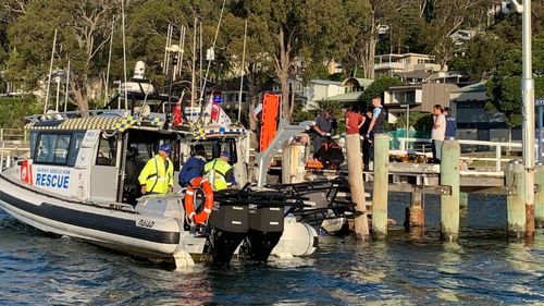 Boat crash Broken Bay Sydney