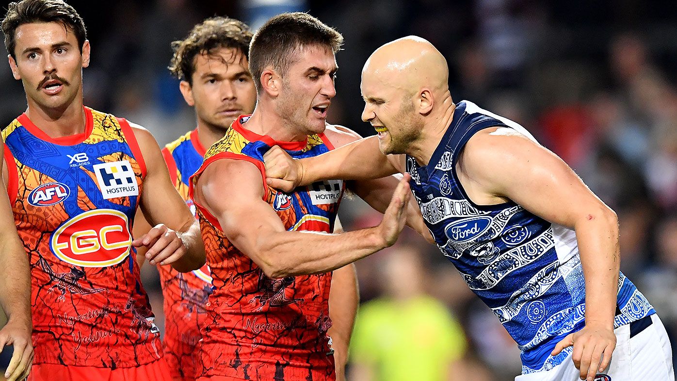 Gary Ablett set to face MRO scrutiny over head-high punch in Geelong win over Gold Coast Suns
