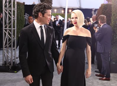 Thomas Kail and Michelle Williams attend the 26th Annual Screen Actors Guild Awards at The Shrine Auditorium on January 19, 2020 in Los Angeles, California