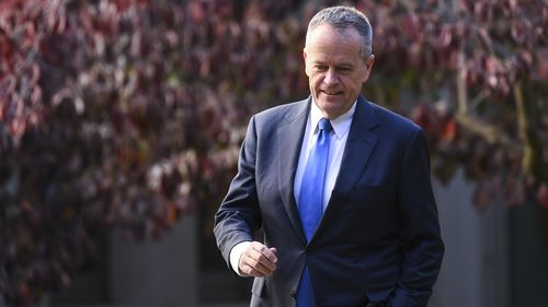 Bill Shorten has hit the by-election campaign trail in Tasmania today, supporting candidate Justine Keay. Picture: AAP.