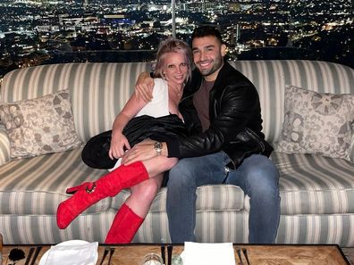 Britney Spears and Sam Asghari