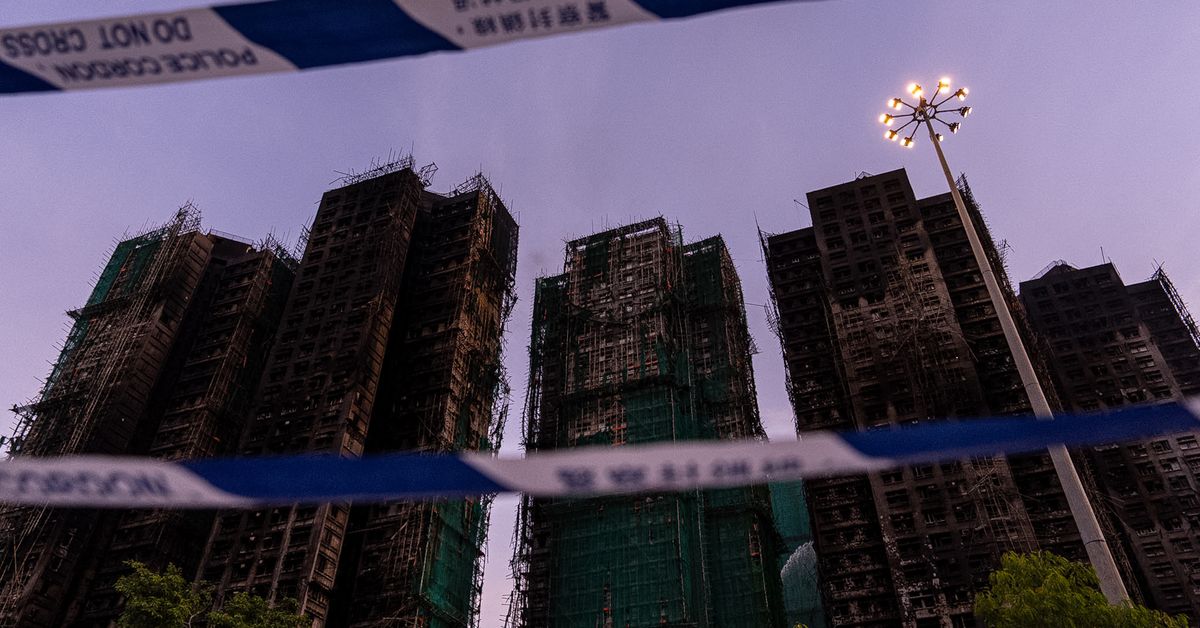Death toll keeps rising, eight more arrested after Hong Kong tower fire