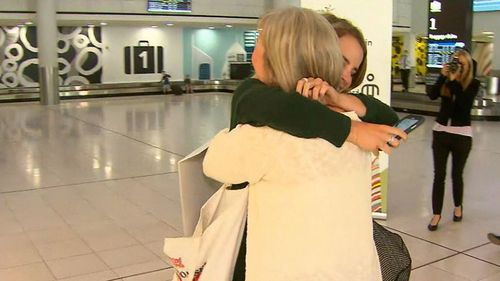 Families reunited at Perth Airport as WA border reopens