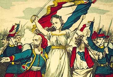 Which song did the French republic adopt as its anthem in 1795?