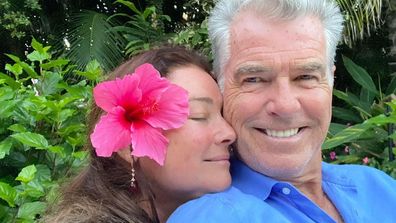 Pierce Brosnan wishes wife Keely Shaye Brosnan a happy birthday.