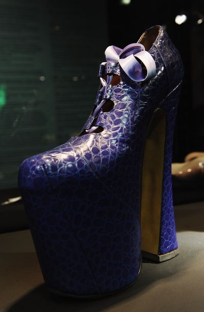 The platform heel that sent Naomi Campbell flying in 1993.
