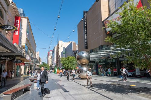 Rundle Mall is the premier retail area of South Australia 