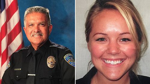 Jose "Gil" Vega and Lesley Zerebny. (Palm Springs Police Department)