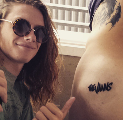 To date, Jules has the only known tattoo of the band.