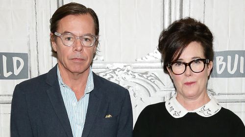 Andy Spade said his wife Kate was seeking help for anxiety and depression in the lead up to her death. 