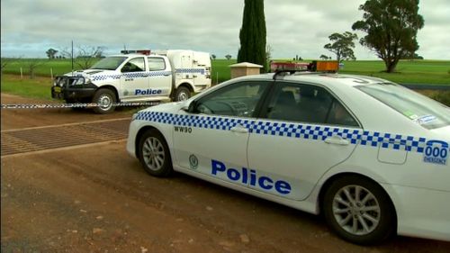 Police are continuing to search the property where the bodies were discovered.