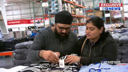 Consumers are now able to buy brands like Sportscraft, Bettina Liano and JAG at Costco. Picture: 9NEWS