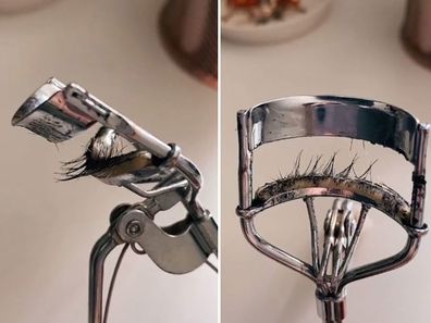 Woman rips eyelashes off in crucial beauty blunder