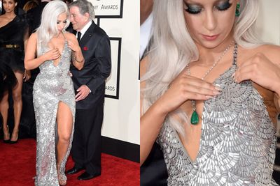After dropping Tony, Gaga makes sure all her assets are in order before her <I>major</I> moment. <br/>