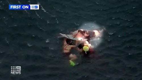 Bushrangers Bay rescue chopper footage