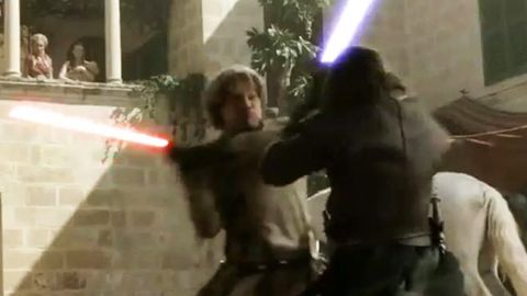 Awesome: <i>Game of Thrones</i> with lightsabers