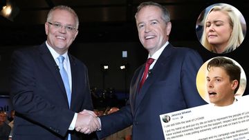 Bill SHorten Scot Morrison