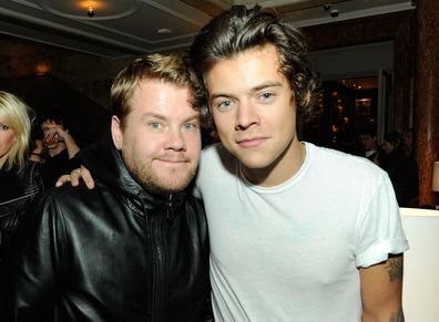 James Corden, Harry Styles and Olivia Wilde, relationship