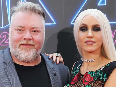 Kyle Sandilands and Imogen Anthony at the 31st Annual ARIA Awards in 2017
