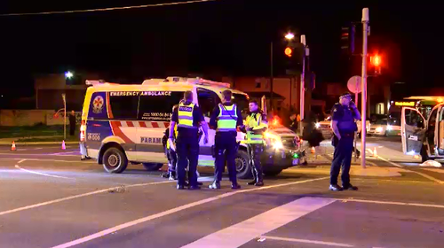 A 15-year-old boy is fighting for life after he was hit by a bus in Doreen, Melbourne yesterday evening.