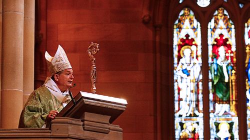 Sydney Archbishop Anthony Fisher has spoken out against same-sex marriage. (AAP)