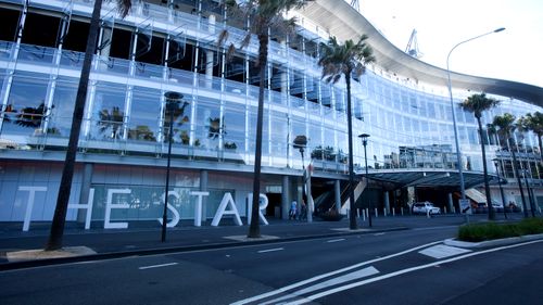 The Star casino, in Sydney, was temporarily closed during the first nationwide lockdown in Australia.