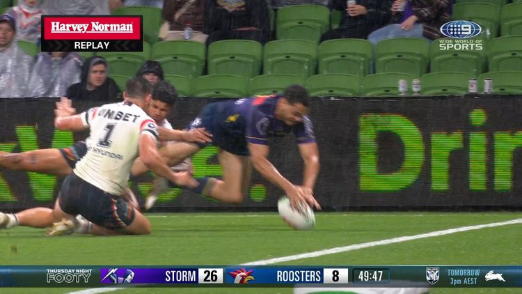 NRL LIVE scores 2023: Melbourne Storm vs Sydney Roosters results, kick off  time updates, Round 6 news: Victor Radley sin bin video, leads to big Storm  win over Roosters