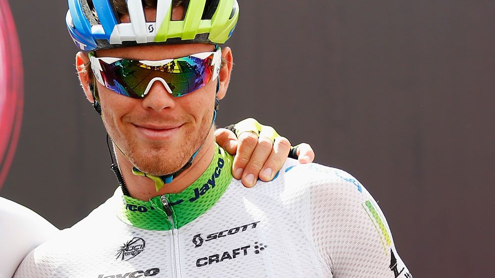 Australian cyclist Michael Hepburn smashes car window during Tour of Britain crash 