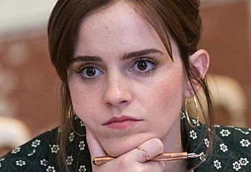 What term did Emma Watson use for her relationship status in a Vogue interview?