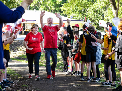 Bruce and Denise Morcombe walk Day For Daniel 2019