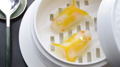 Goldfish dumplings, Yan Toh Heen, Kowloon
