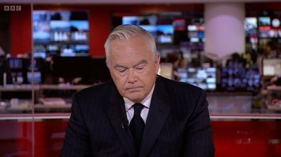 BBC journalist Huw Edwards appeared sombre when he announced the Queen's death. 