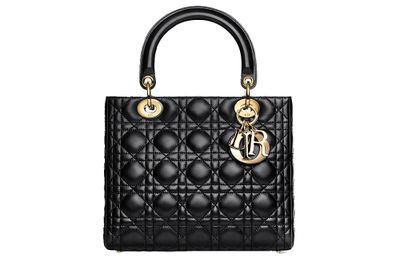 A Lady Dior bag