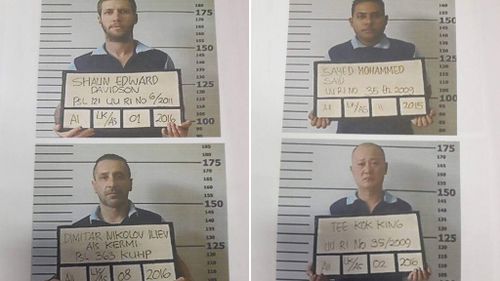 Balinese officials have released photos of the escapees. (Supplied)