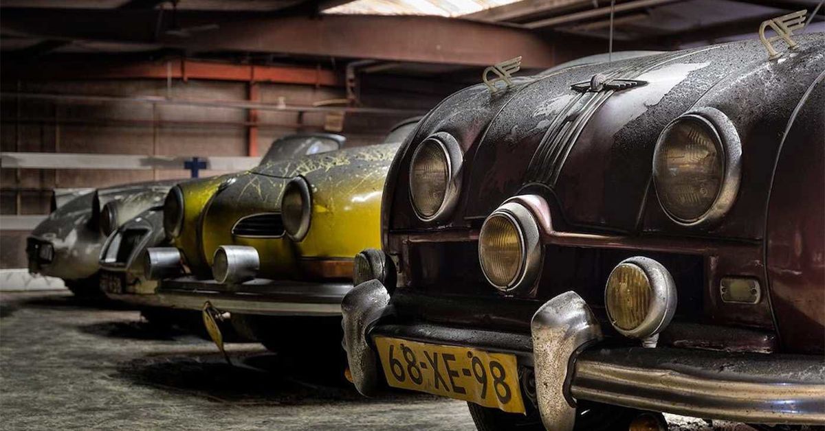 Palmen Barnfind Collection: Rare classic cars up for auction after huge 230- vehicle find