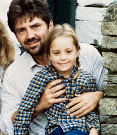 Kate Middleton pictured with her father Michael.