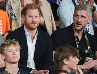 Prince Harry and David Wiseman