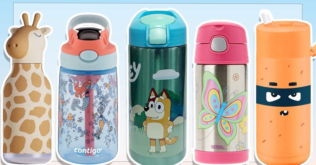 Kids Bottle Jungle Friends - LP Paslanmaz Çelik Çocuk Su Matarası 500