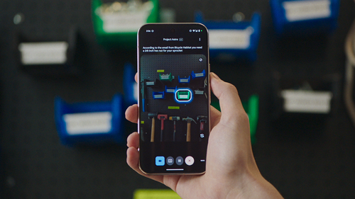 Google Gemini assistant highlighting