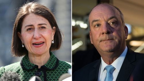 Gladys Berejiklian and Daryl Maguire.