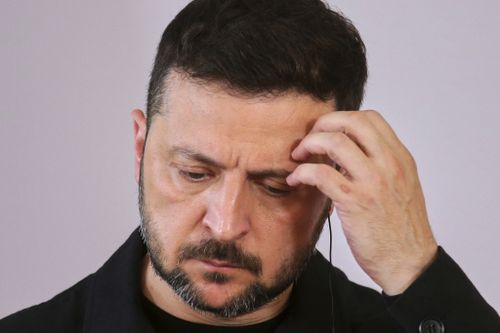 Ukraine's President Volodymyr Zelenskyy 