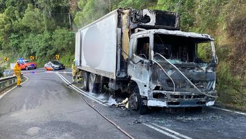 Truck fire Bulli Pass