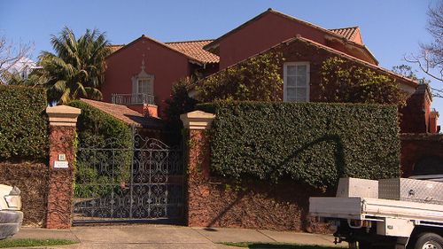 The Mediterranean-style home was built in the 1930s. (9NEWS)