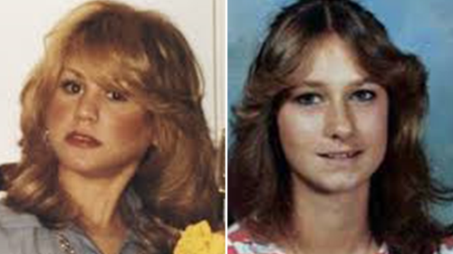 Heidi Fye (L) and Laura Miller (R). Miller's remains were found 18 metres from where Fye's remains were found a year before. 